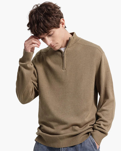 Merino Wool Zip Up