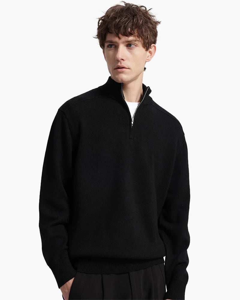 Merino Wool Zip Up