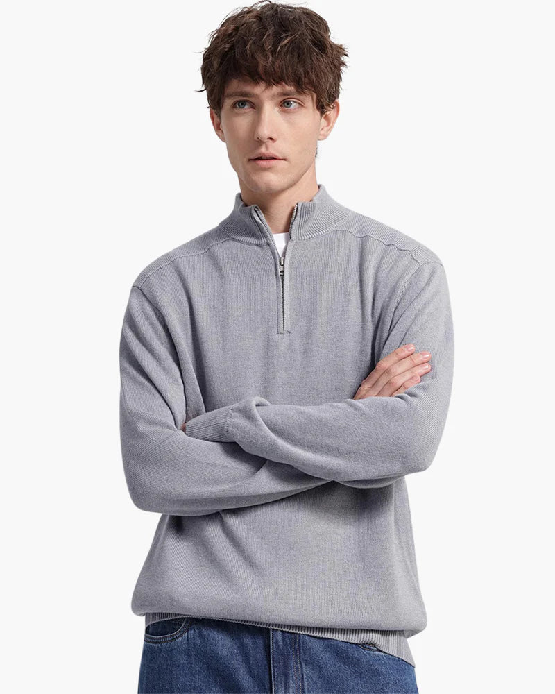 Merino Wool Zip Up