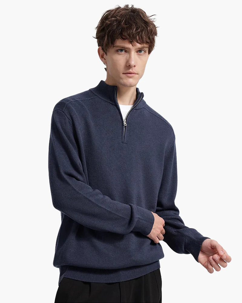 Merino Wool Zip Up