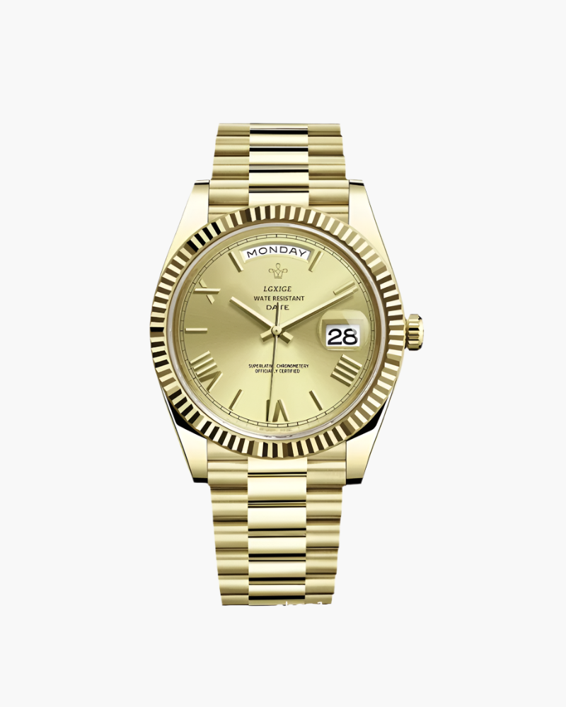 Swiss-made Day-Date watch